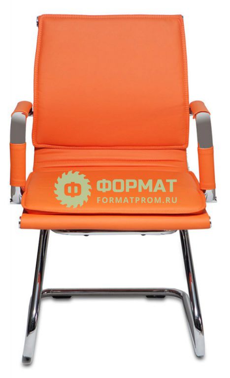 Изображение товара Кресло Бюрократ CH-993-Low-V/orange низкая спинка оранжевый искусственная кожа
