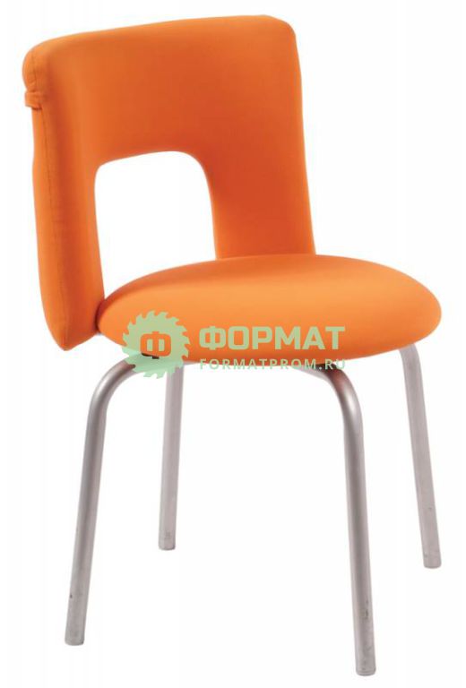 Изображение товара Стул Бюрократ KF-1/ORANGE26-29-1 вращающийся оранжевый 26-29-1