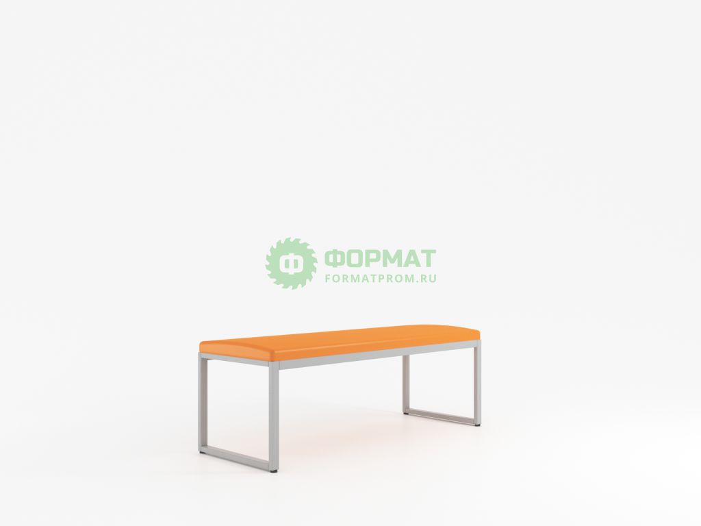 Изображение товара Лавка на металлическом каркасе с мягкой крышкой LHD1