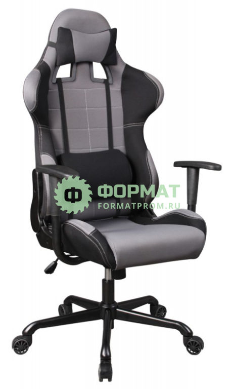Изображение товара Кресло игровое Бюрократ 771/GREY+BL серый крестовина металл