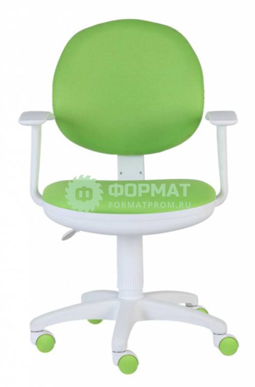 Изображение товара Кресло Бюрократ CH-W356AXSN/15-118 салатовый 15-118 колеса белый/салатовый (пластик белый)