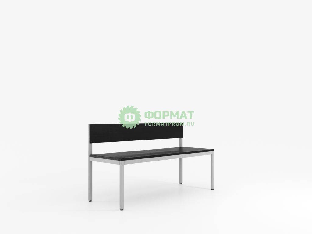Изображение товара Лавка на металлическом каркасе со спикной LTD2
